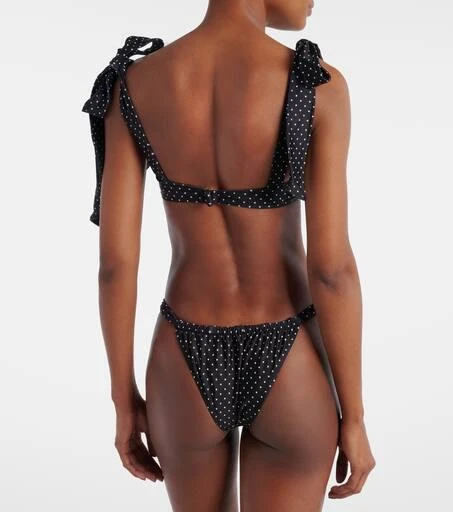 Same Lady polka-dot bikini top 3