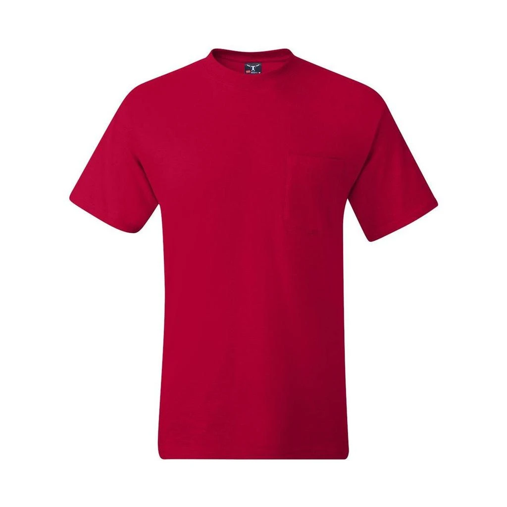 Hanes Beefy-T Pocket T-Shirt 1