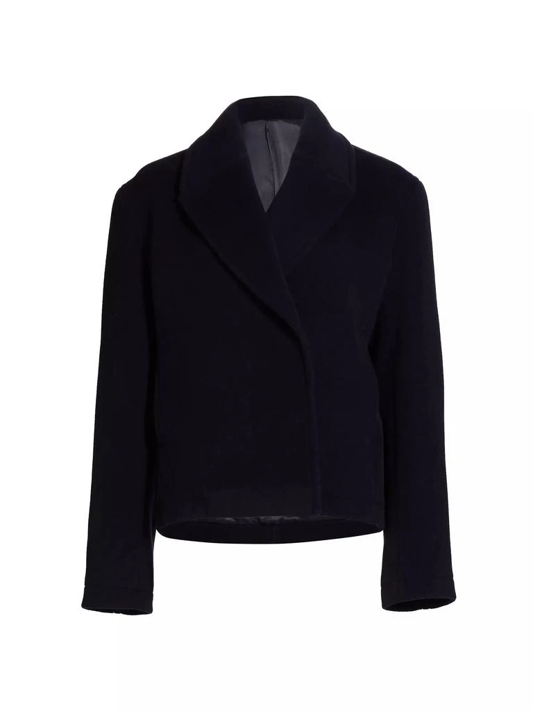 Totême Cropped Wool-Blend Peacoat 1