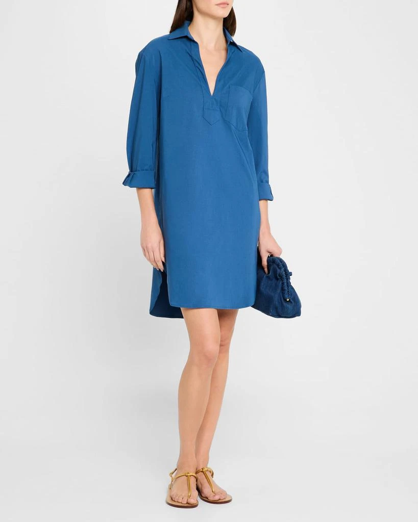 Finley Julia Deep V-Neck Stretch Shirtdress 2