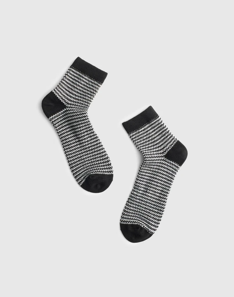 Madewell Textured-Knit Ankle Socks
