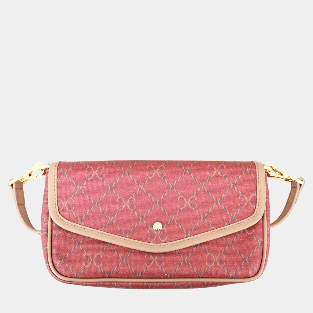 Charriol Charriol Bordeaux & Grey Leather CALYPSO Crossbody