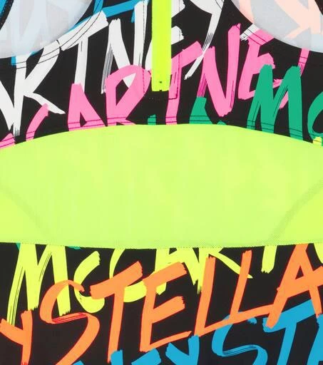 Stella McCartney Printed racerback swimsuit 3