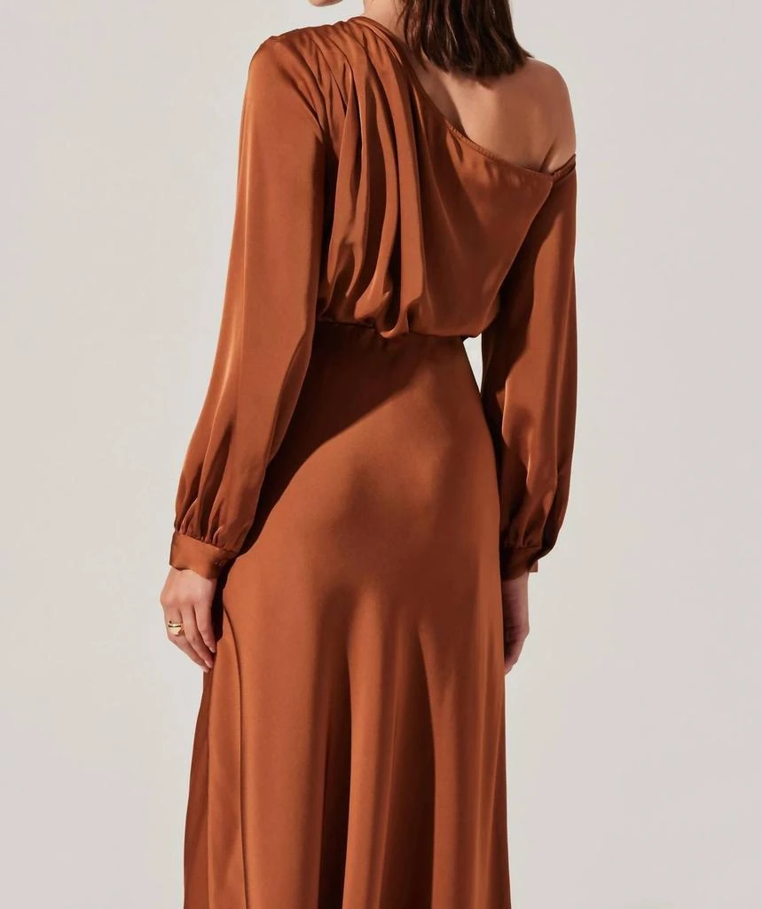 ASTR Elwood Dress In Copper 3