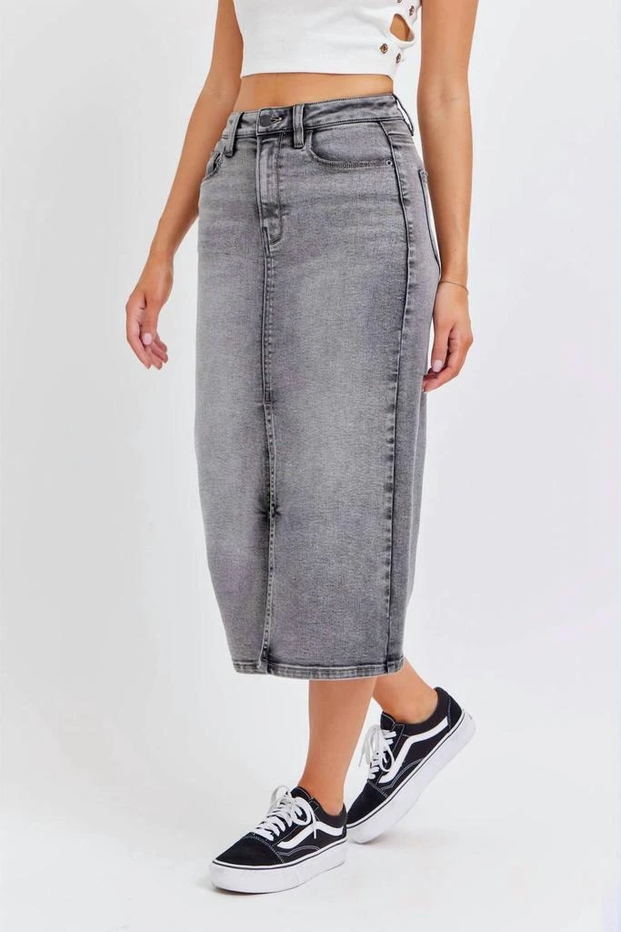 CELLO Cello - High Rise Midi Skirt 3