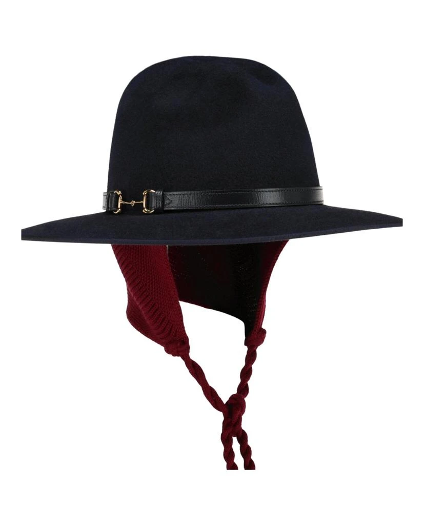 Gucci Felt Brimmed Hat W/Earflaps 3