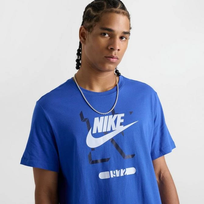 NIKE Men's Nike Sportswear Futura Varsity Graphic T-Shirt 5