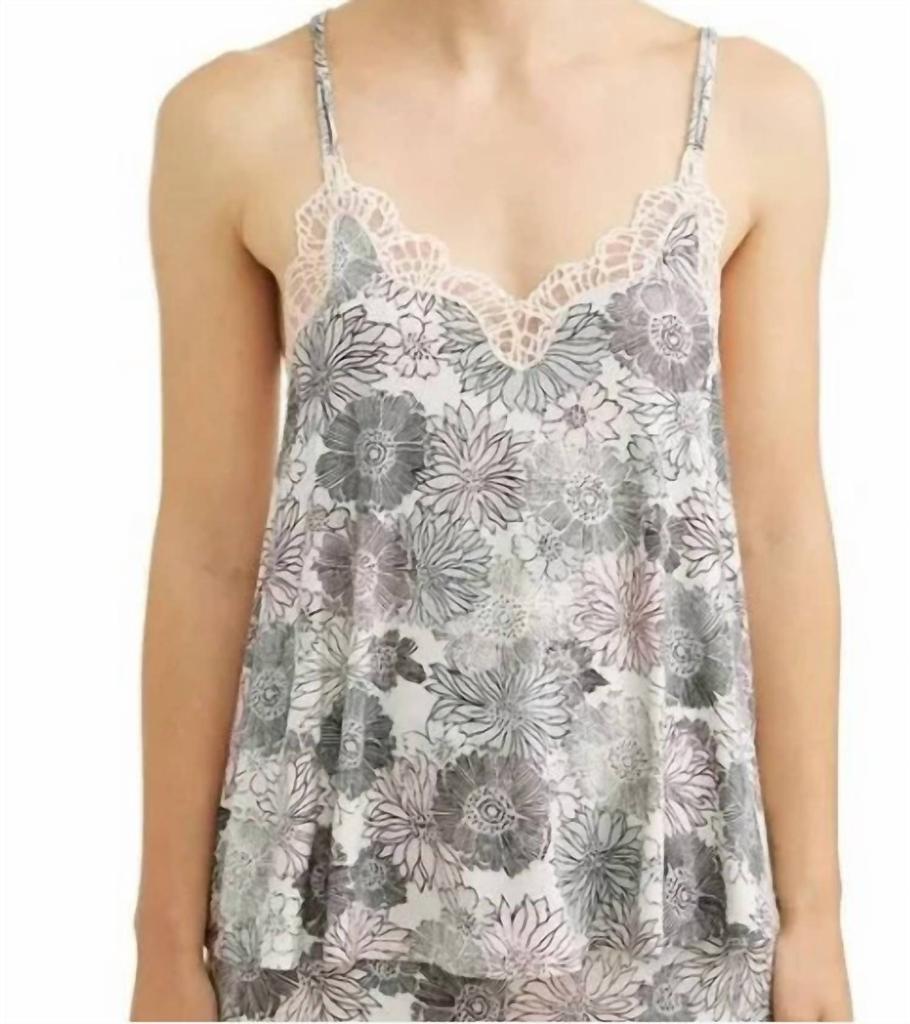 Josie Josie Natori - Bardot Midnight Racerback Sleep Cami