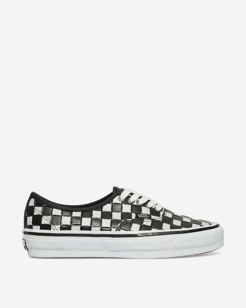 Vans Authentic 44 Leather Check Vibram Sneakers Black / White 1