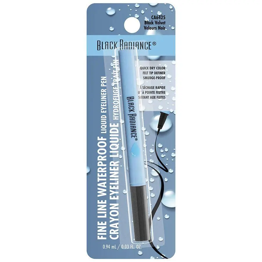 Black Radiance Fine Line Waterproof Liquid Eyeliner Pen