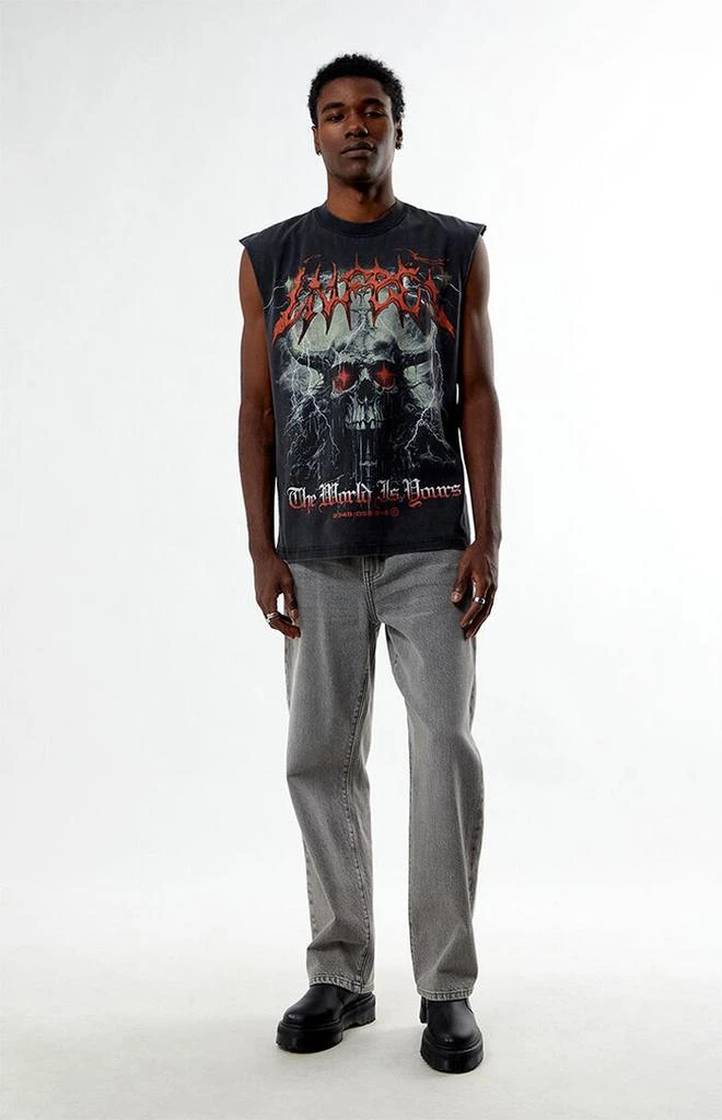 PacSun World Is Yours Vintage Cutoff T-Shirt 4