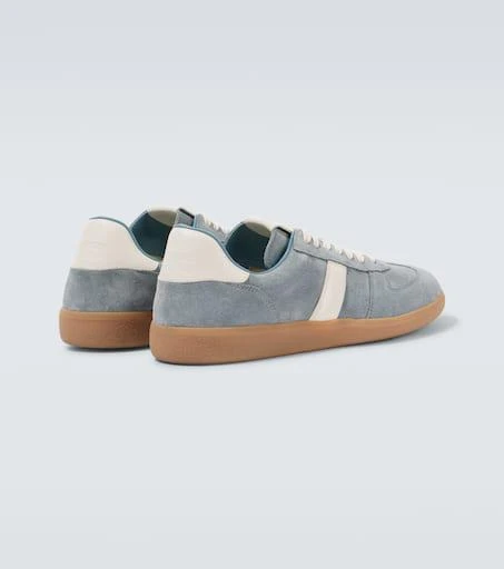 Tom Ford Archer leather-trimmed suede sneakers 6