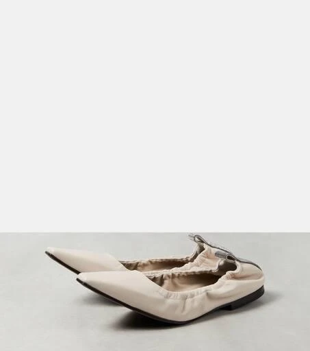 Brunello Cucinelli Leather ballet flats 5