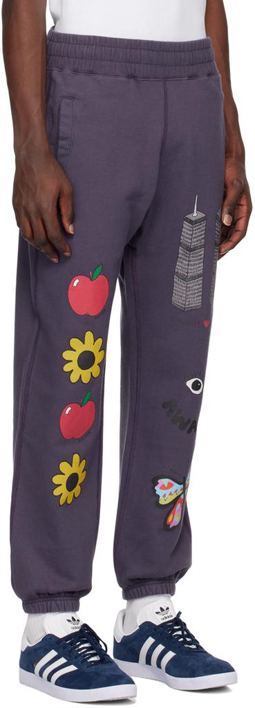 Awake NY Purple Stefan Meier Edition Lounge Pants