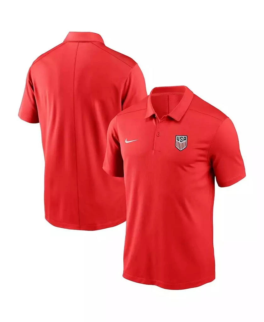 NIKE Men's Red USMNT Victory Performance Polo Shirt 1