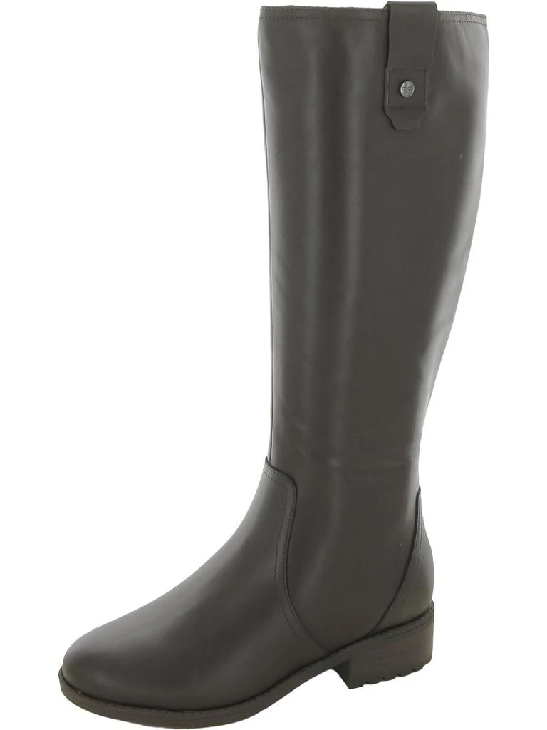 Easy Spirit Rhonda Womens Leather Block heel Knee-High Boots 6