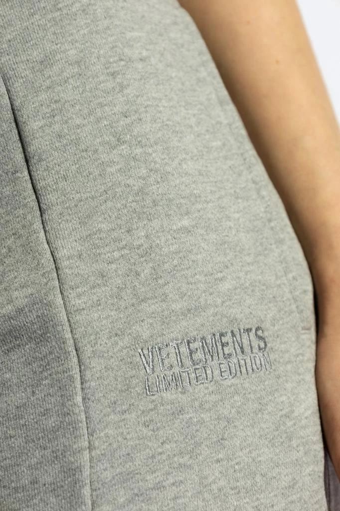 Vetements Sweatpants with logo 5