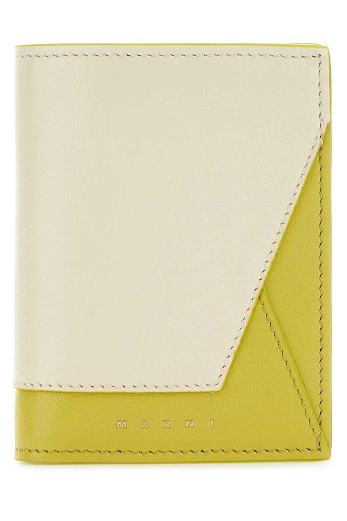 Marni Leather & Suede Trifold Wallet - Wallets - Free Marni Leather & Suede Trifold Wallet - Wallets - Free