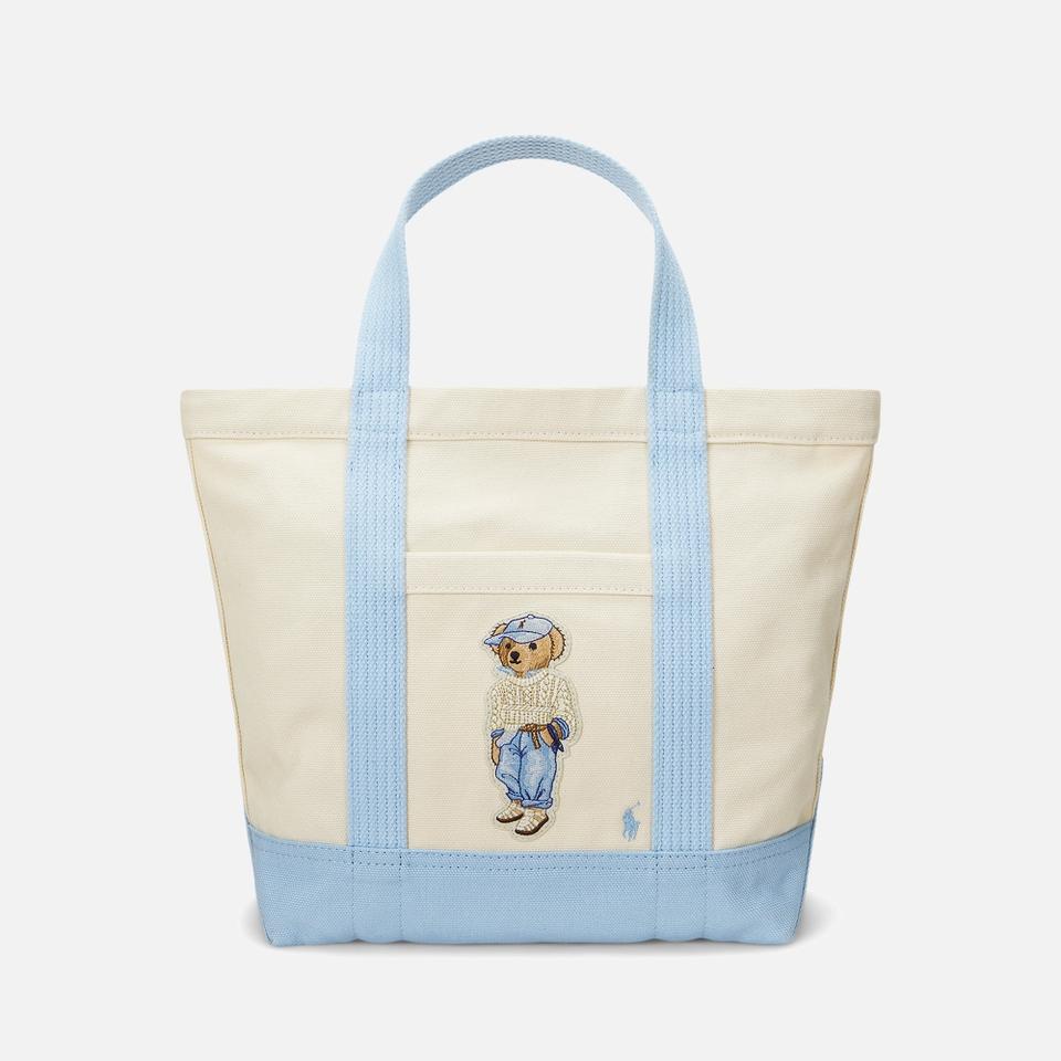 Ralph Lauren Polo Ralph Lauren Bear Canvas Tote Bag