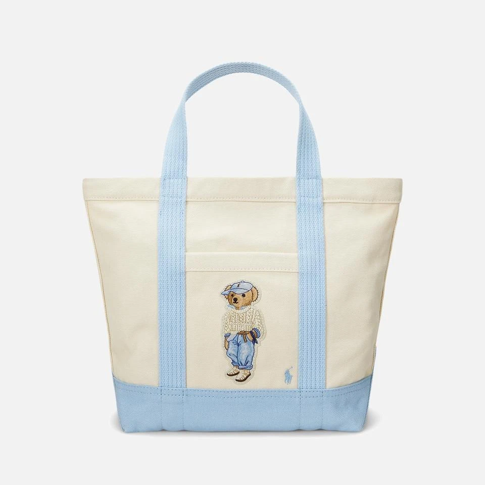 Ralph Lauren Polo Ralph Lauren Bear Canvas Tote Bag 1