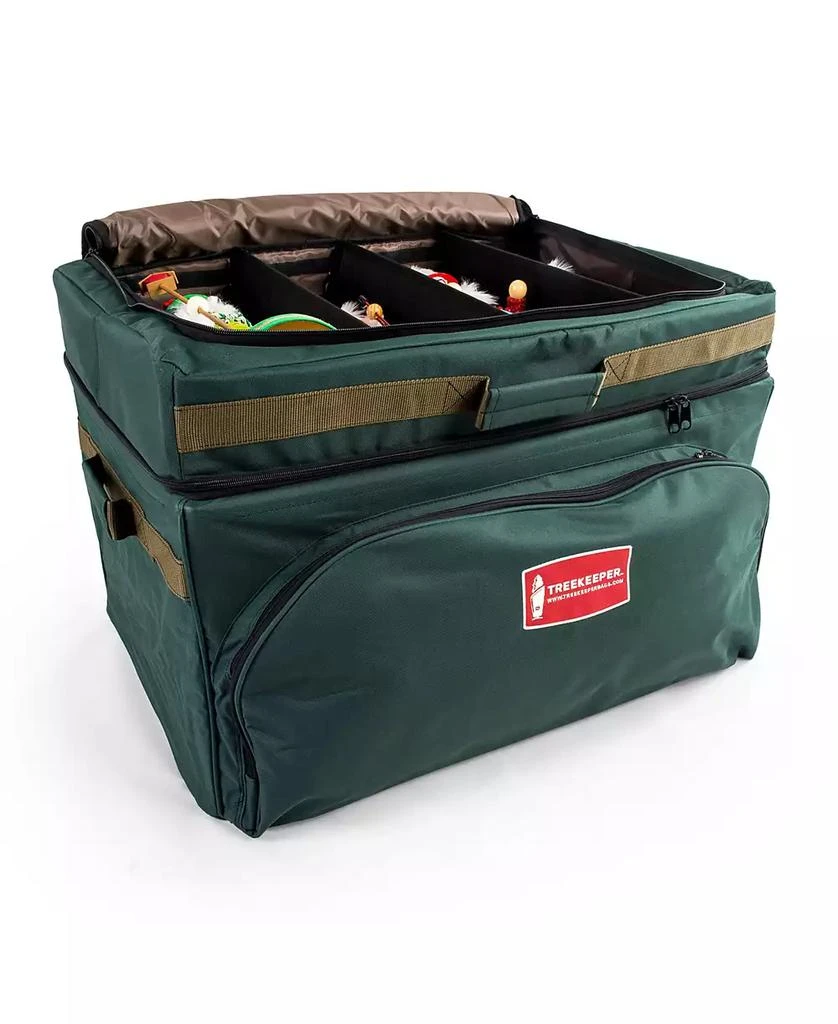TreeKeeper Christmas Ornament Storage Box with Top Pocket 7