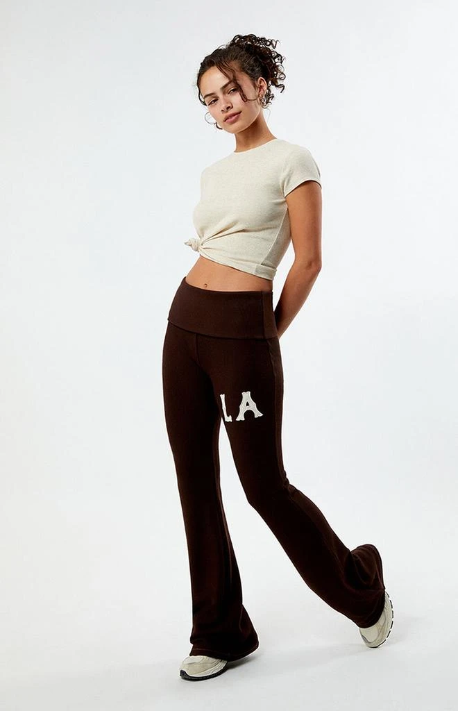 PacSun Vintage Field Fold-Over Yoga Pants 1