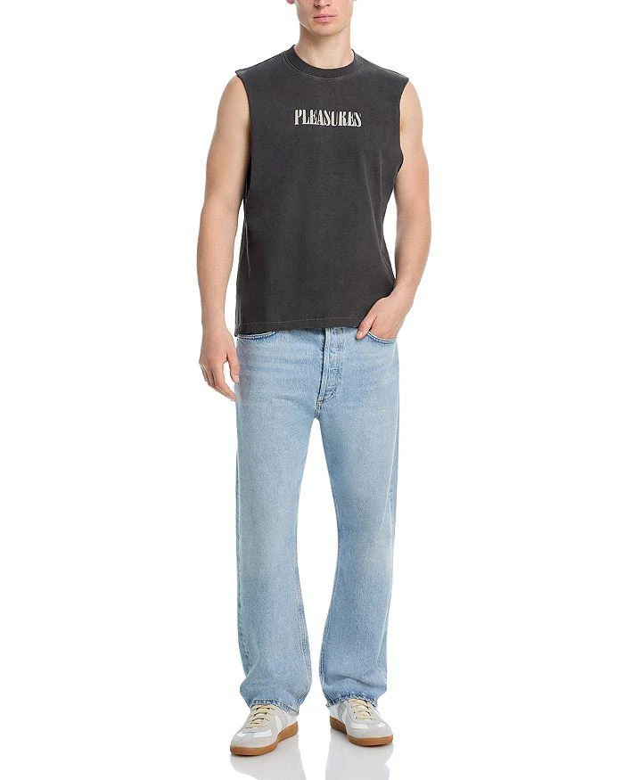 Pleasures Sleeveless Graphic Logo Tee 2