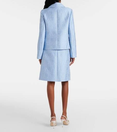 Dolce 
Gabbana Cotton and silk-blend jacquard jacket 3