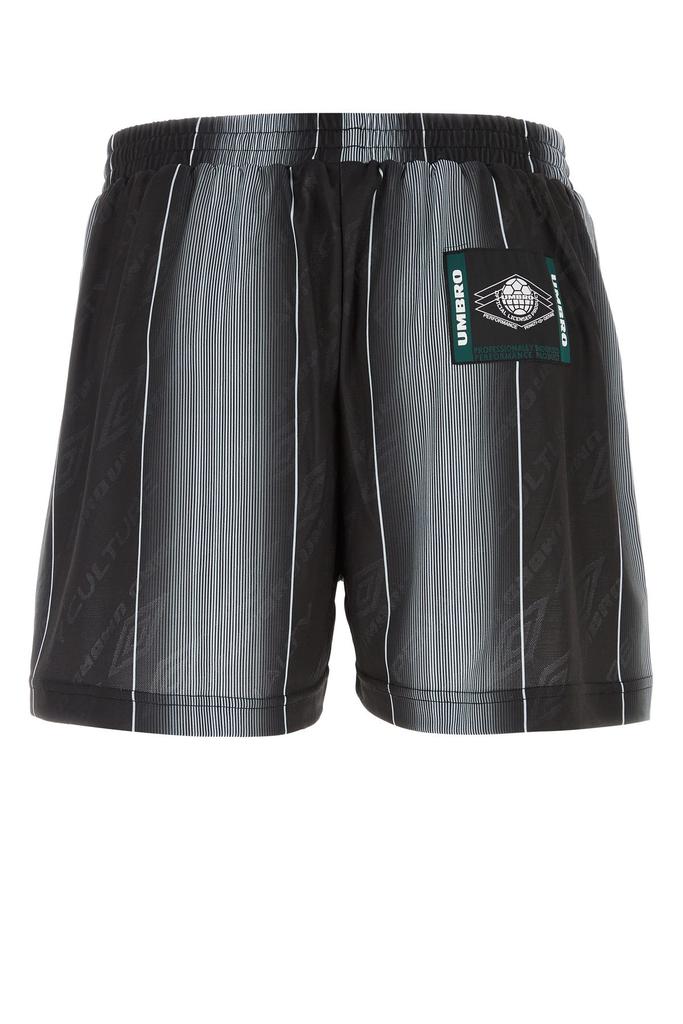 Umbro Embroidered tech fabric bermuda shorts