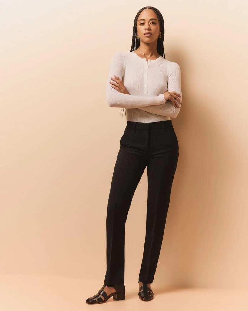 Gabriela Hearst Julian Cashmere Henley Sweater 2