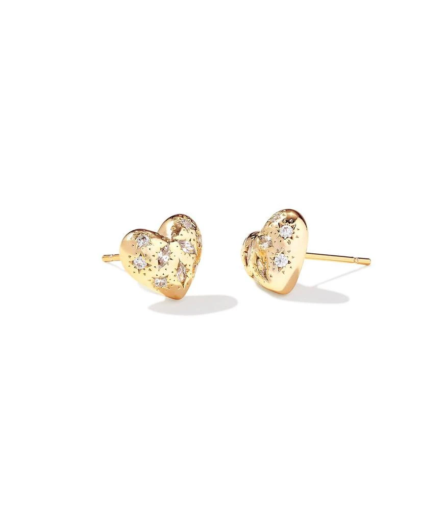 Kendra Scott Holland Heart Stud Earrings 1