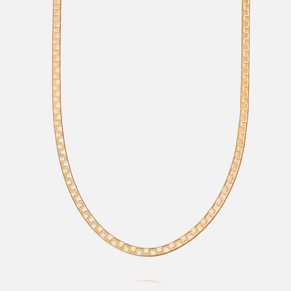 Daisy London Daisy London Estée Lalonde Goddess 18-Karat Gold-Plated Necklace