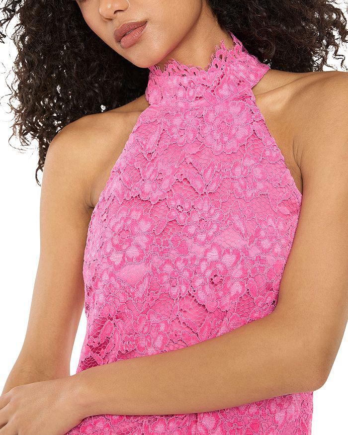 Likely Issa Mock Neck Lace Dress