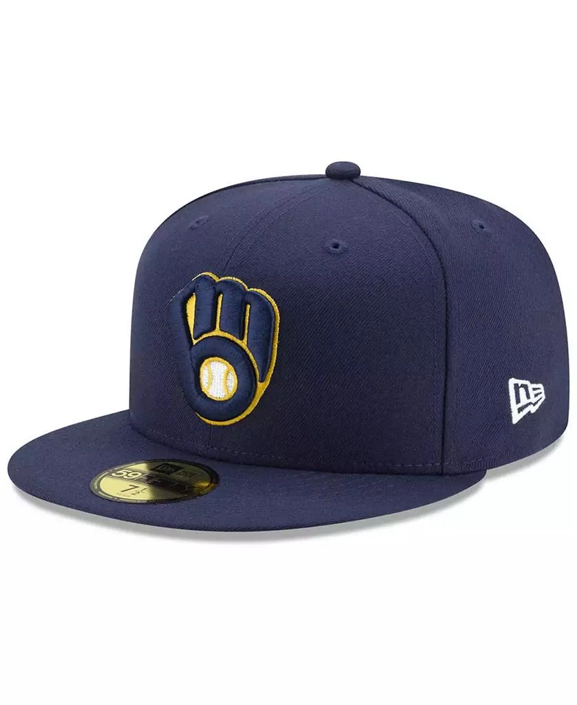 New Era Milwaukee Brewers Authentic Collection 59FIFTY Fitted Cap 1