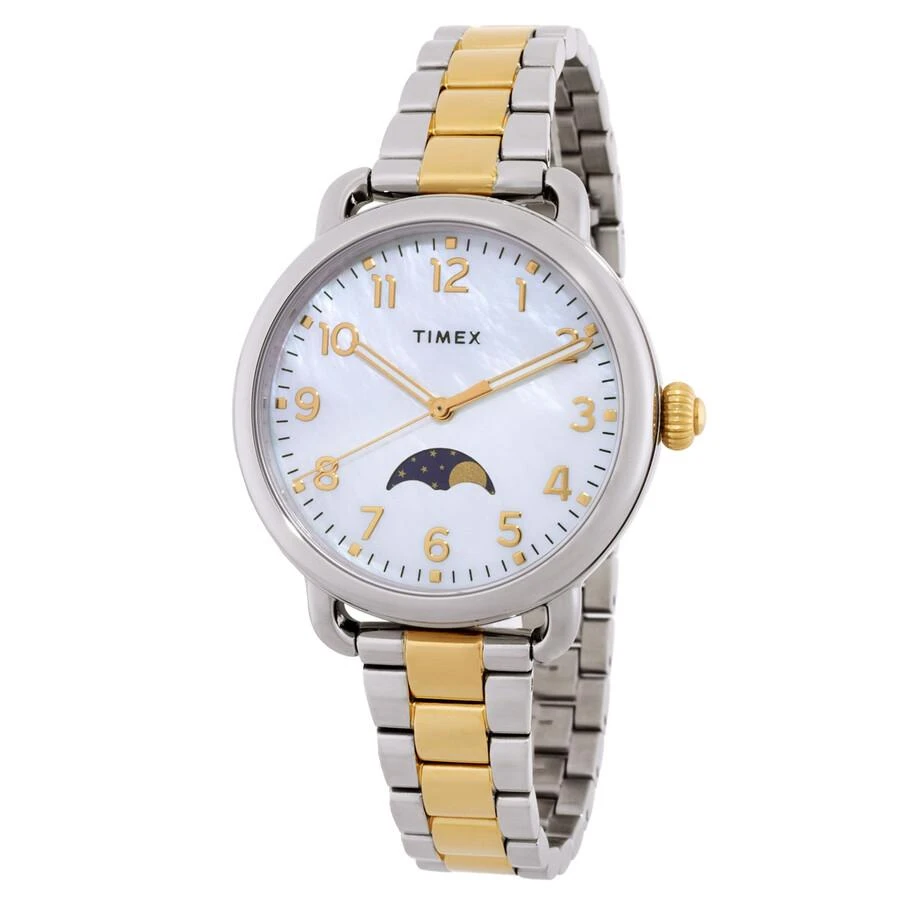 Timex Timex Standard Moonphase Quartz Ladies Watch TW2U98400