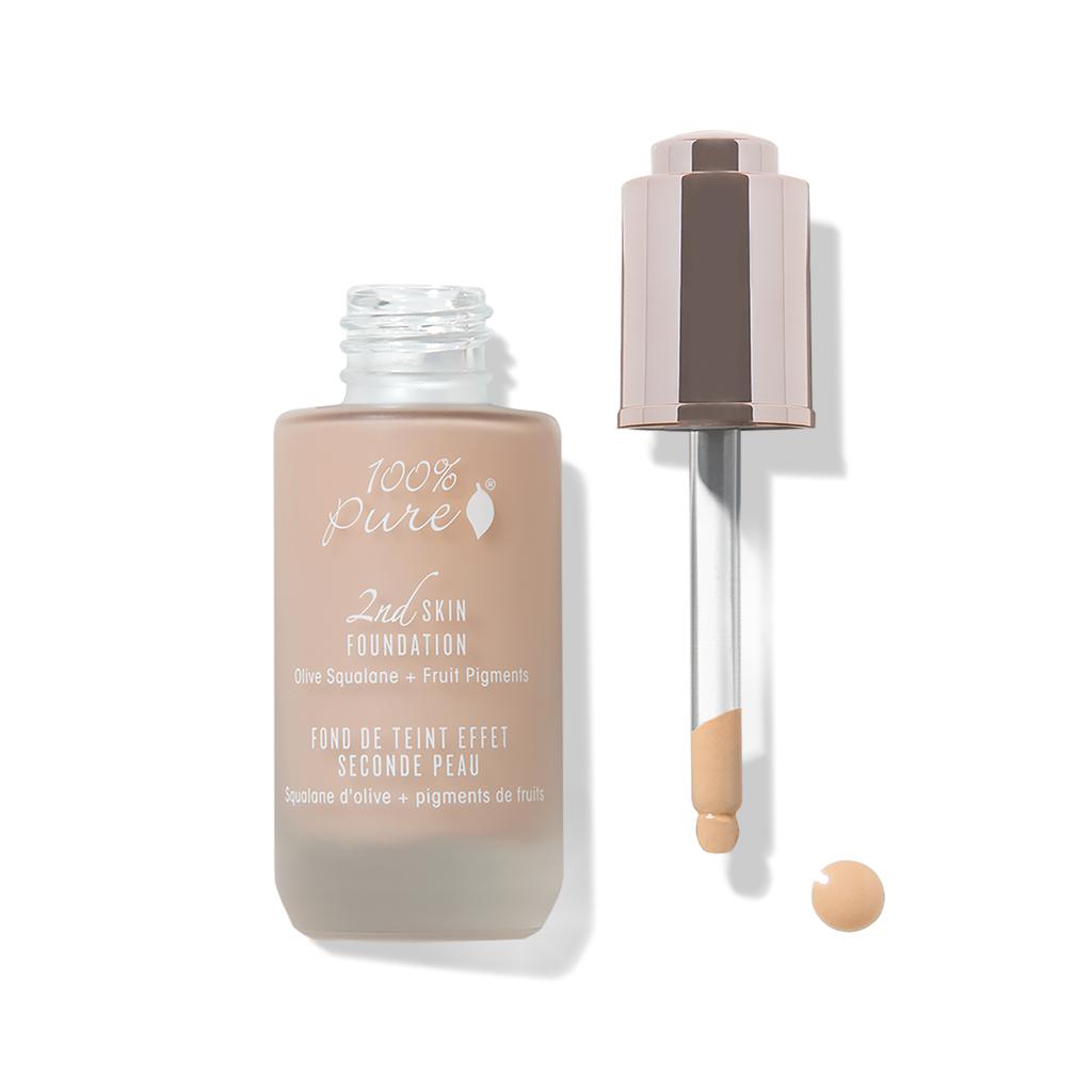 100% Pure 2nd Skin Foundation: Shade 4
