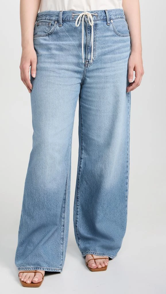 Madewell Superwide-Leg Jeans: Drawstring Edition 8