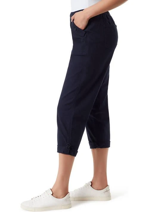 Bandolino Pull On Utility Capri Pants 3