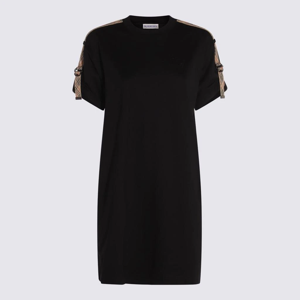 Burberry Burberry Black Cotton Dress 1