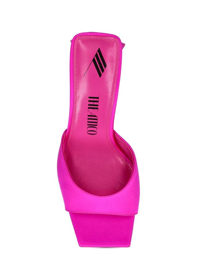 The Attico 85mm Mini Devon Satin Mules 4