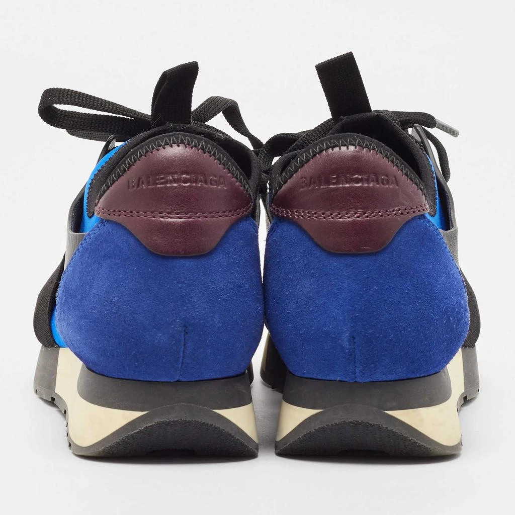 Balenciaga Balenciaga Multicolor Suede and Leather Race Runner Sneakers Size 38 5