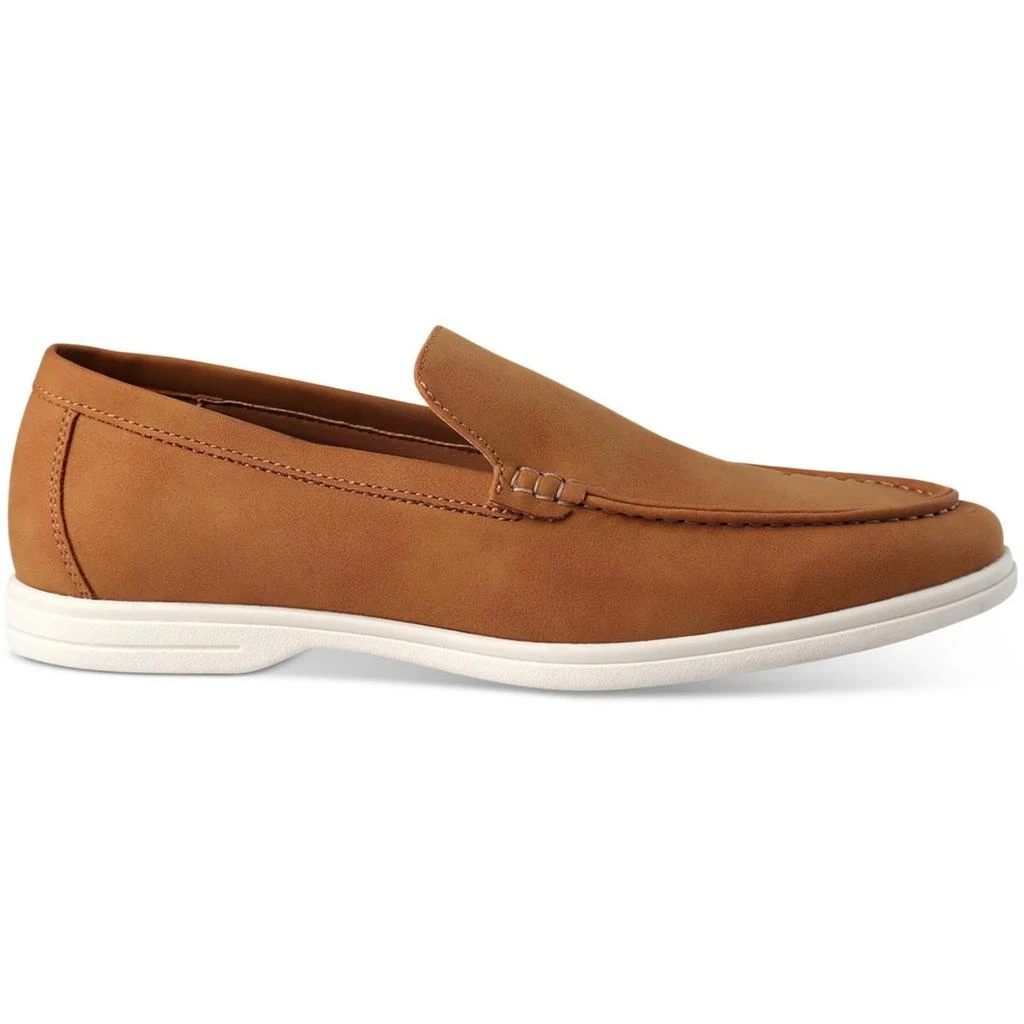Alfani Porter Mens Faux Leather Memory Foam Loafers 2