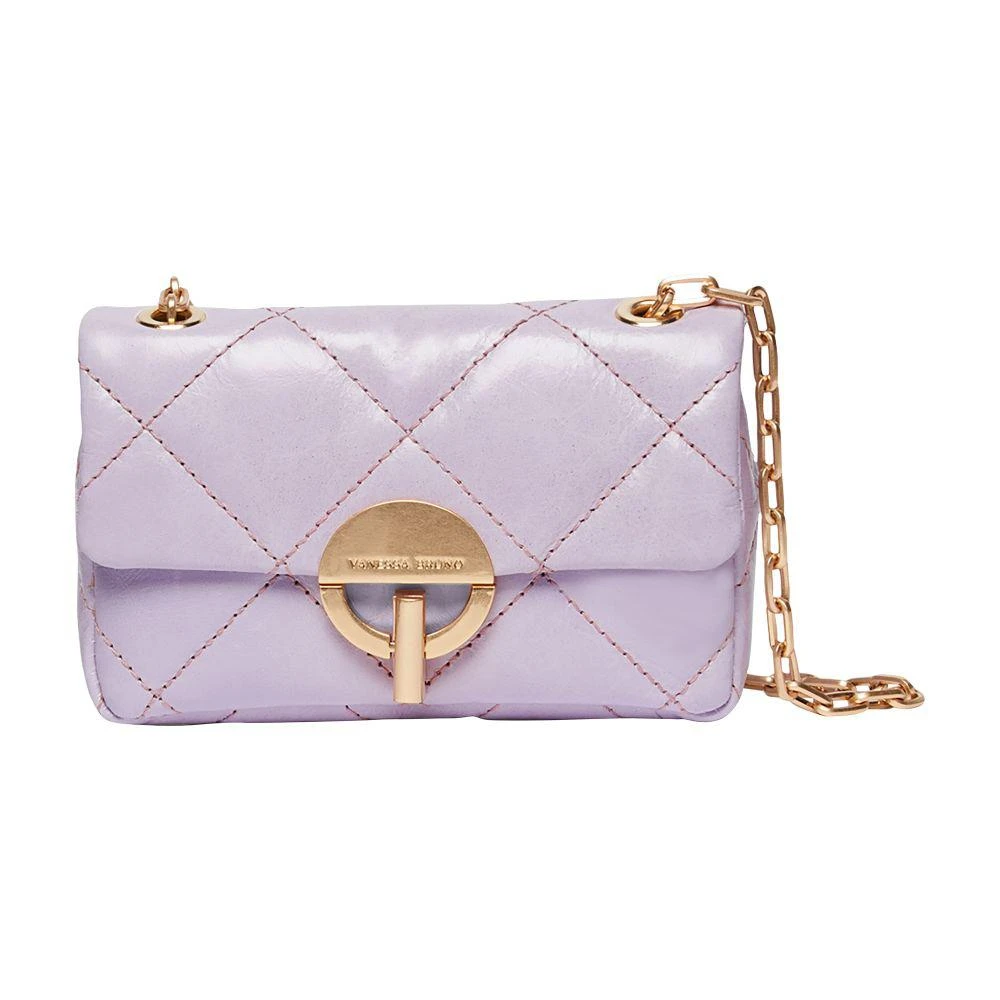 VANESSA BRUNO Leather nano Moon bag 7