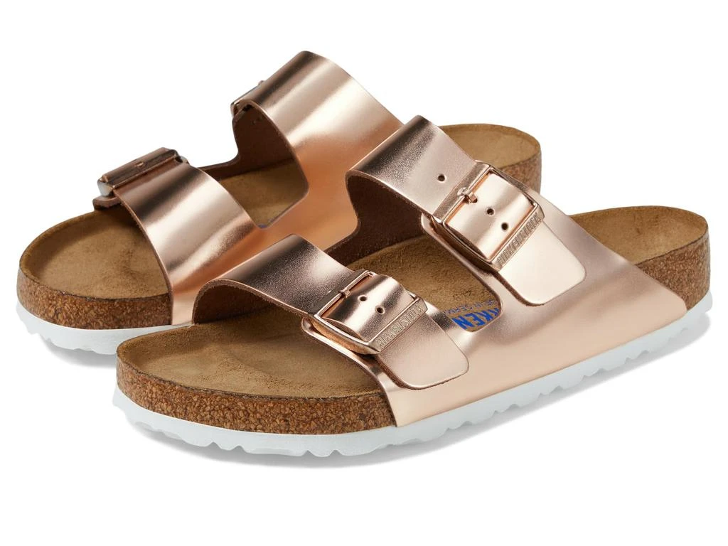 Birkenstock Arizona Soft Footbed - Metallic Leather 1