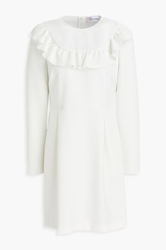 RED Valentino Ruffled crepe mini dress 1