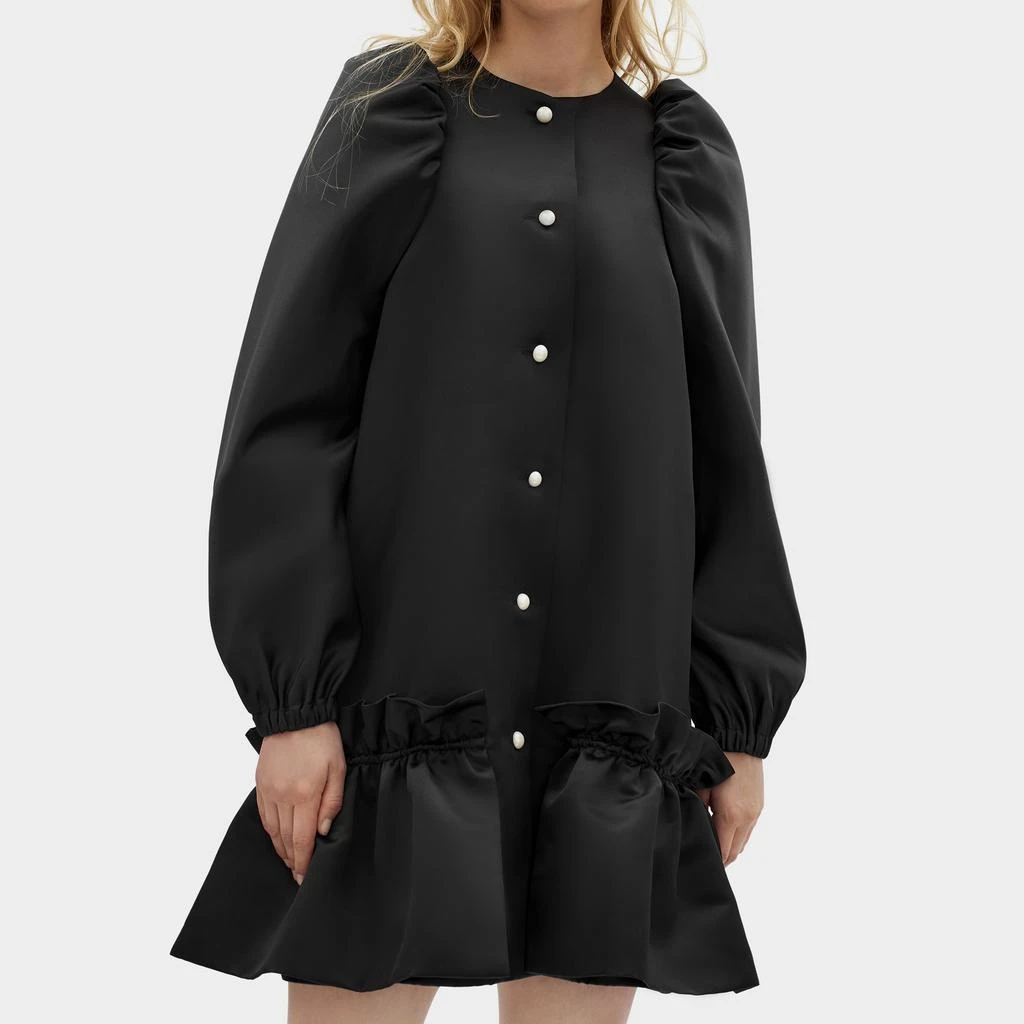 Sleeper Mystery Satin Puff Dress 1