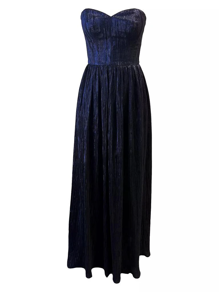 Dress The Population Audrina Strapless Fit-And-Flare Gown 1