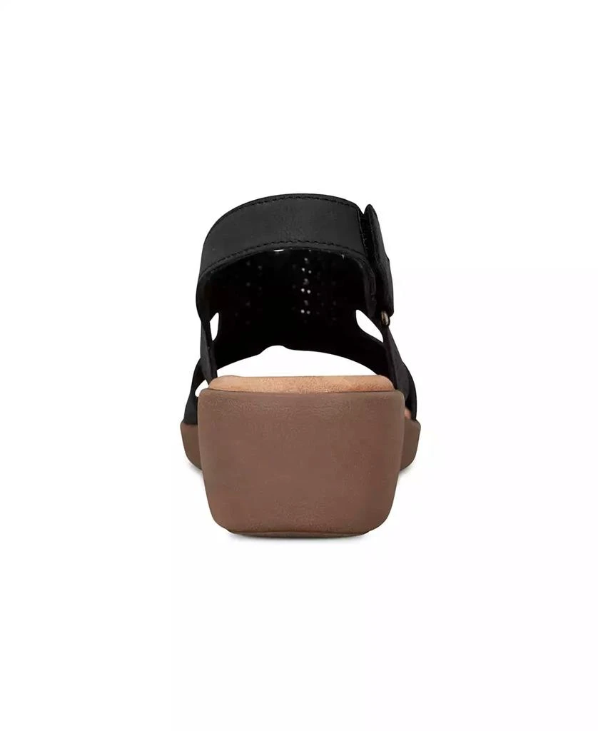 Easy Spirit Women's Kali Low Wedge Slingback Sandals 3