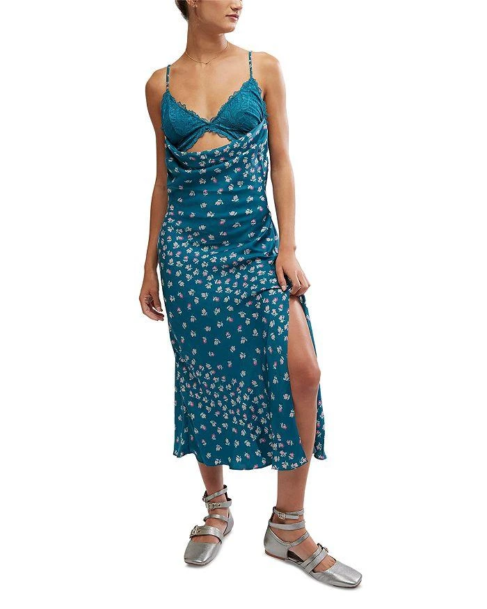 Free People Gossamer Glow Midi Slip Nightgown 3