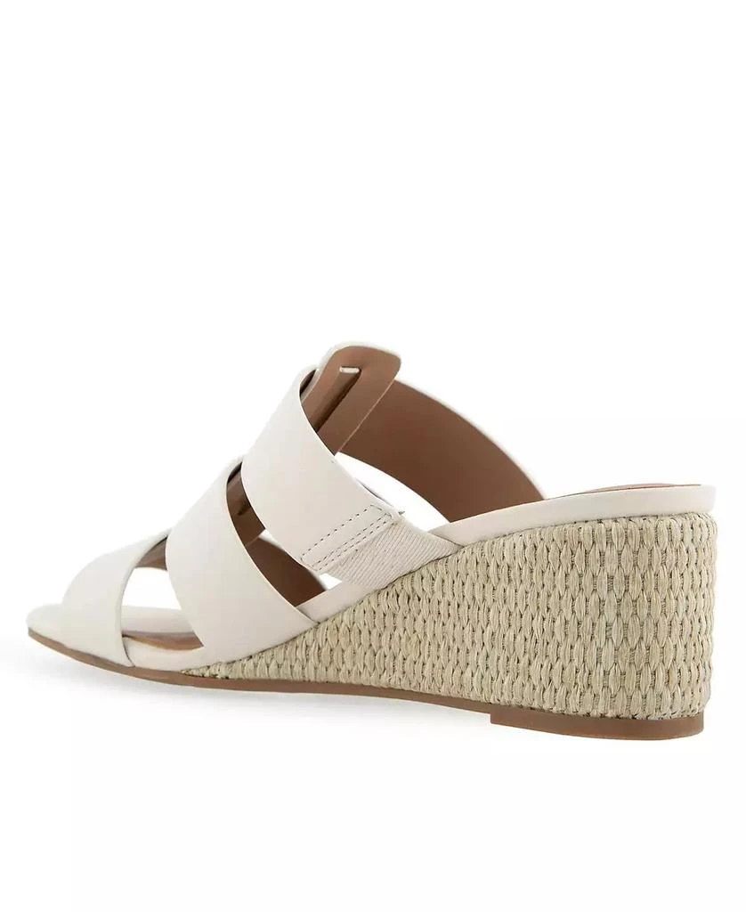 Aerosoles Women's Wilma Slip-On Wedge Sandals 6